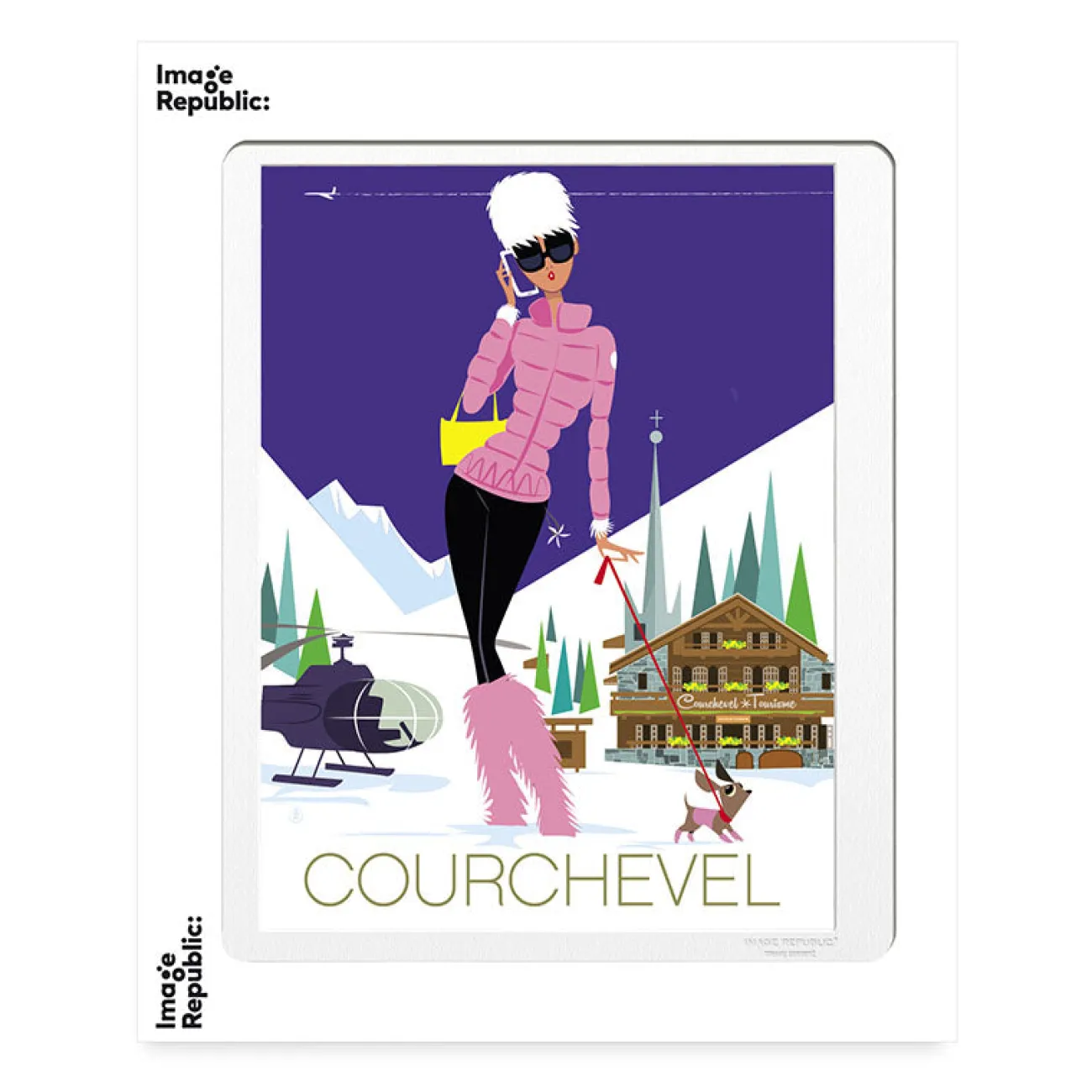 IMAGE REPUBLIC Affiches, Décos Murales^Affiche - Monsieur Z - Courchevel