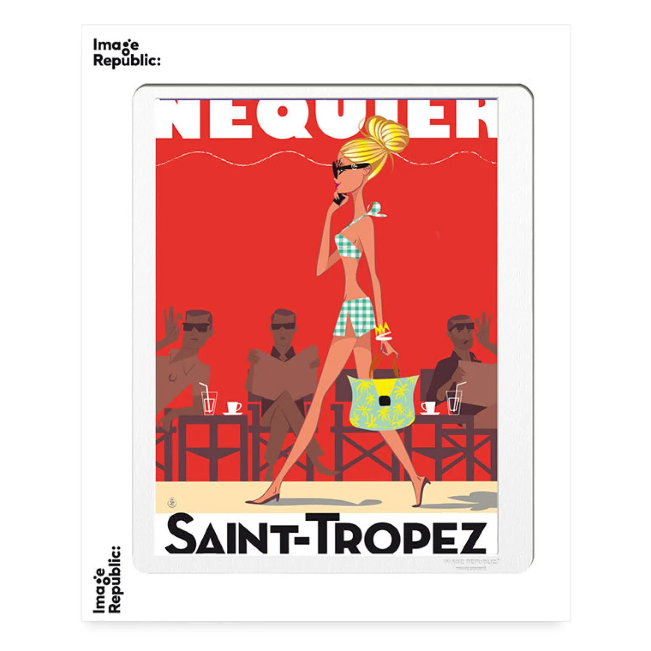 IMAGE REPUBLIC Affiches, Décos Murales^Affiche - Monsieur Z - Saint Tropez