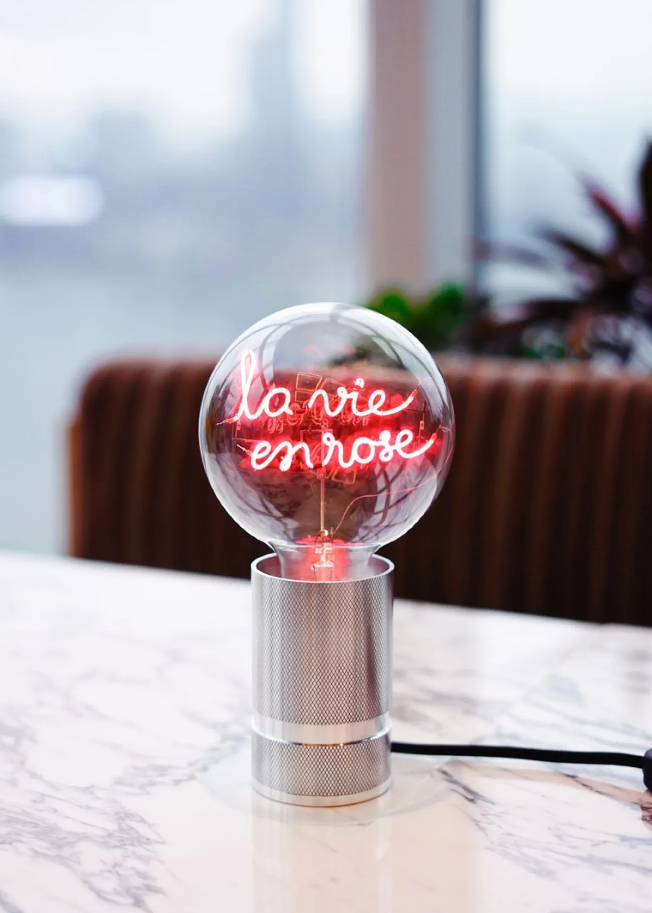 ELEMENTS LIGHTING Ampoules Message & Socles | Lampes Nomades (Rechargeables)^Ampoule La vie en rose