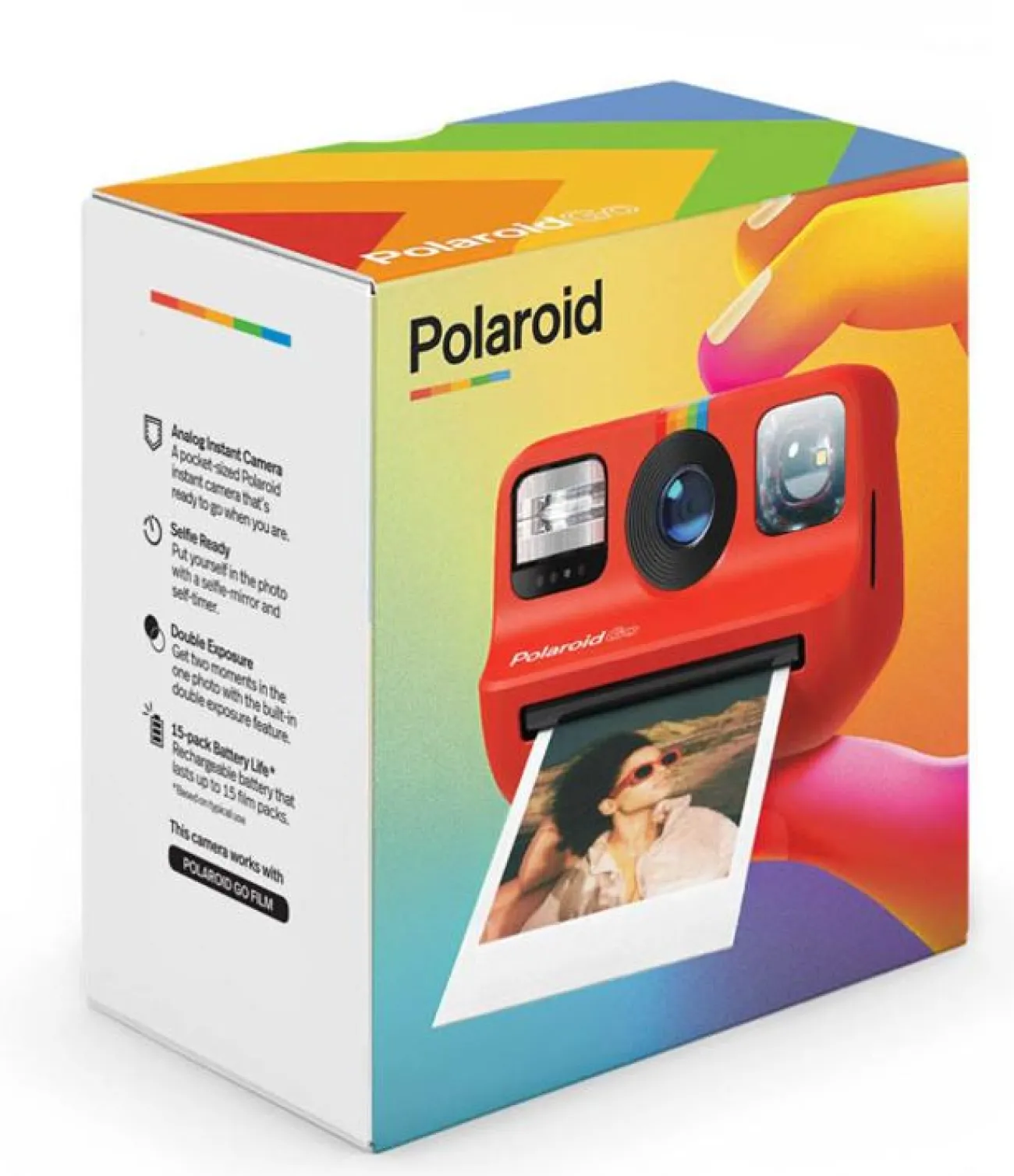 DIGIT ACCESS Photos^Appareil photo instantané Polaroid GO - Rouge