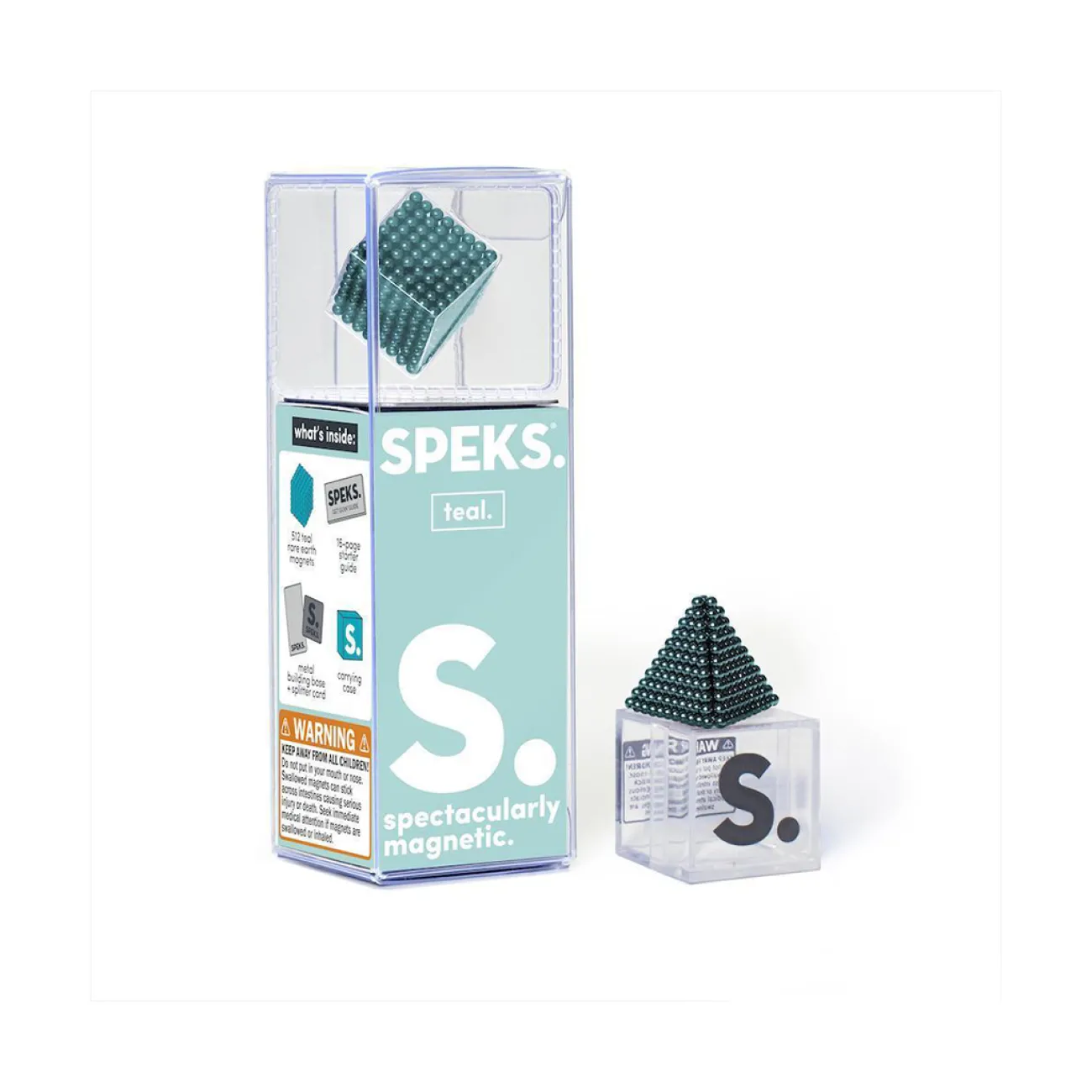 MOX STUDIO Jeux & Fun^Billes magnétiques - Speks - Solid Teal