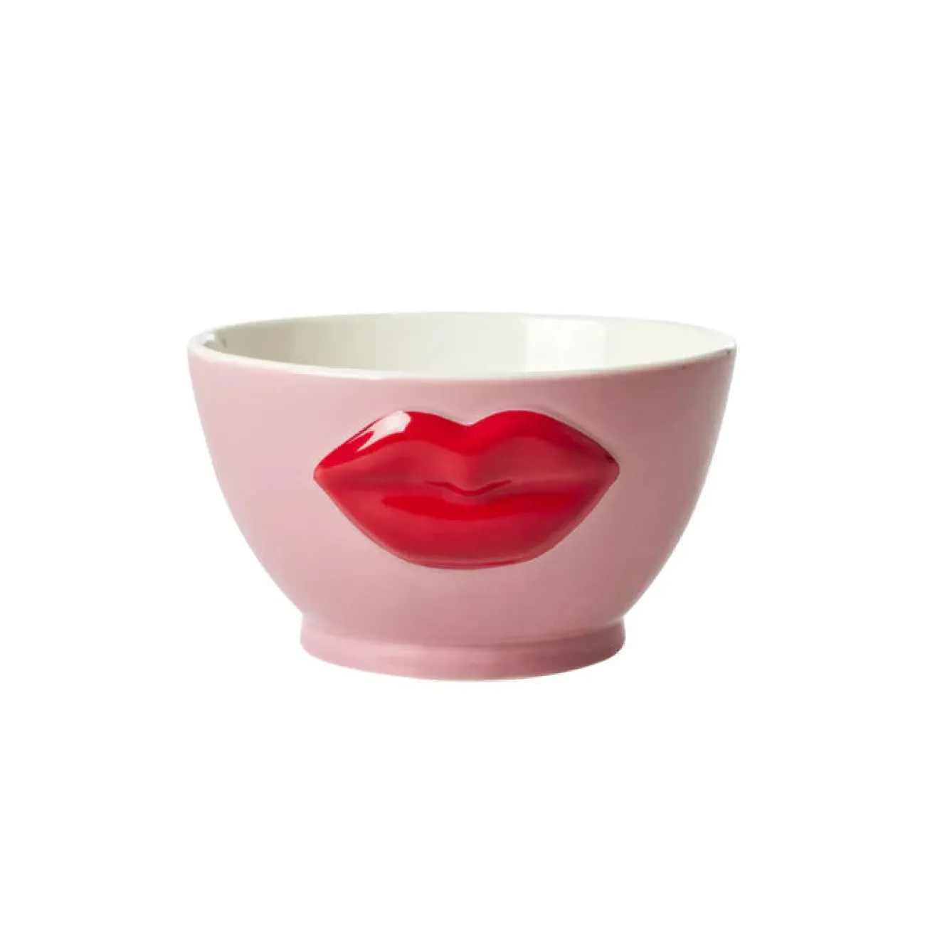 RICE Mugs, Bols Et Tasses | Saladiers, Bols Et Coupelles^Bol céramique lips Ø 14.5 cm - rose