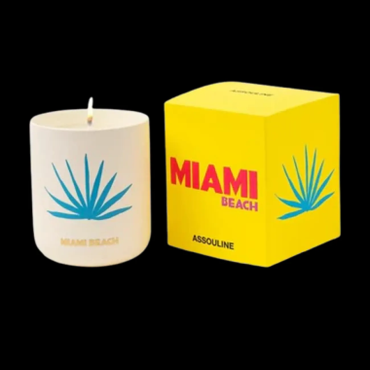 ASSOULINE Livres Décoratifs^Bougie Travel from Home - Miami Beach