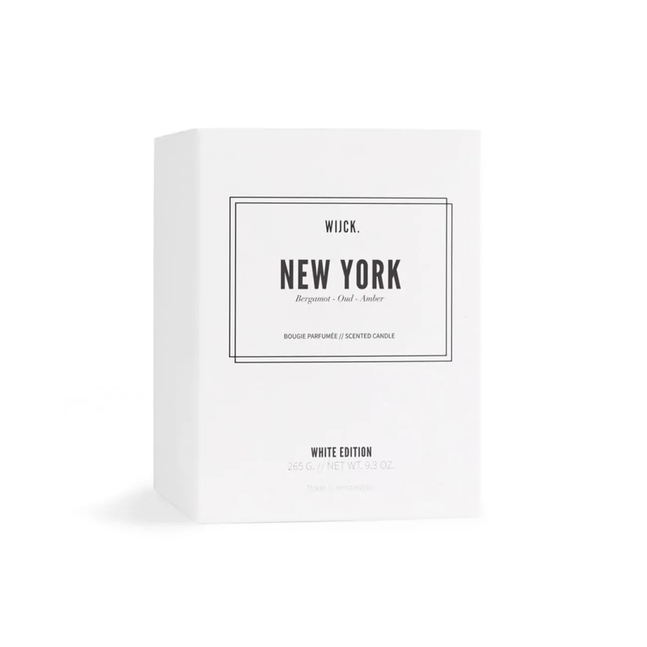 WIJCK Bougies Parfumées Et Diffuseurs^Bougie Parfumée White 265g - New York