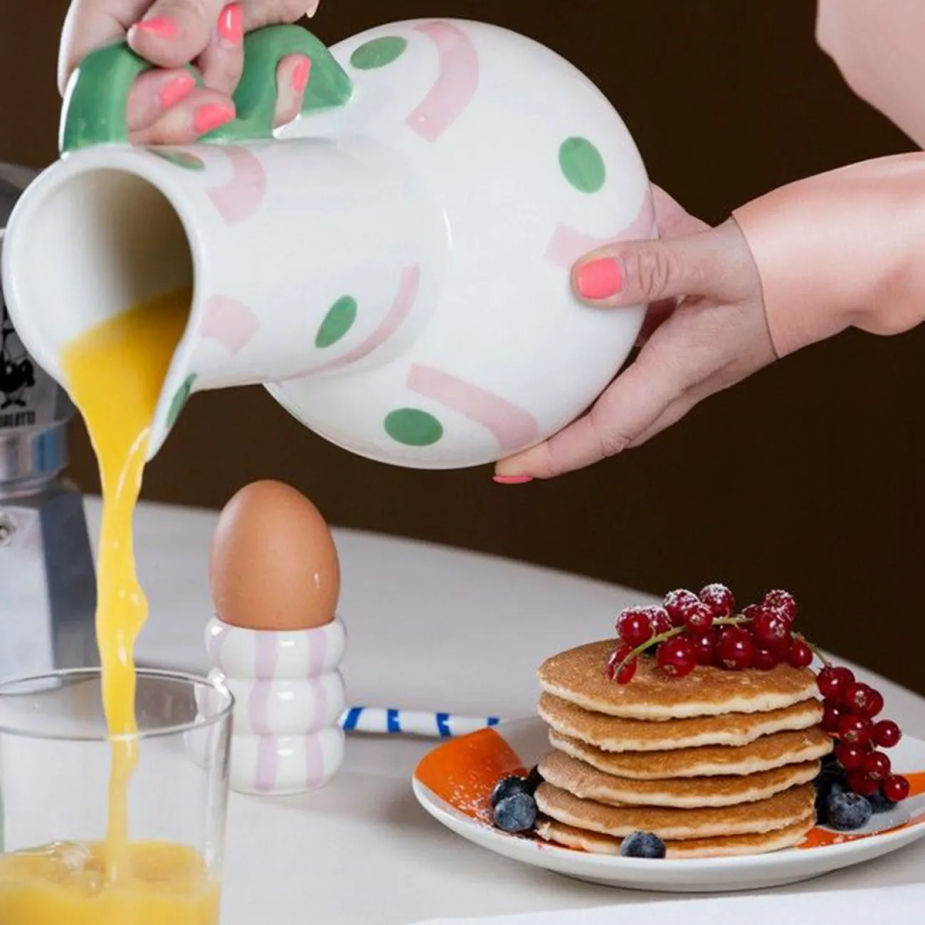 Que Rico Carafes Et Bouteilles^Carafe Violetta h.25.5 cm - Sol y Luna