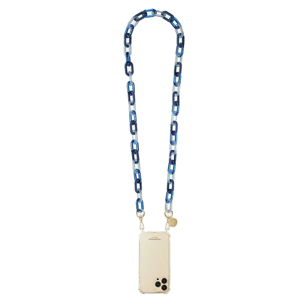 LA COQUE FRANÇAISE Chaînes De Téléphone^Chaine de téléphone bijou - Lexy bleu