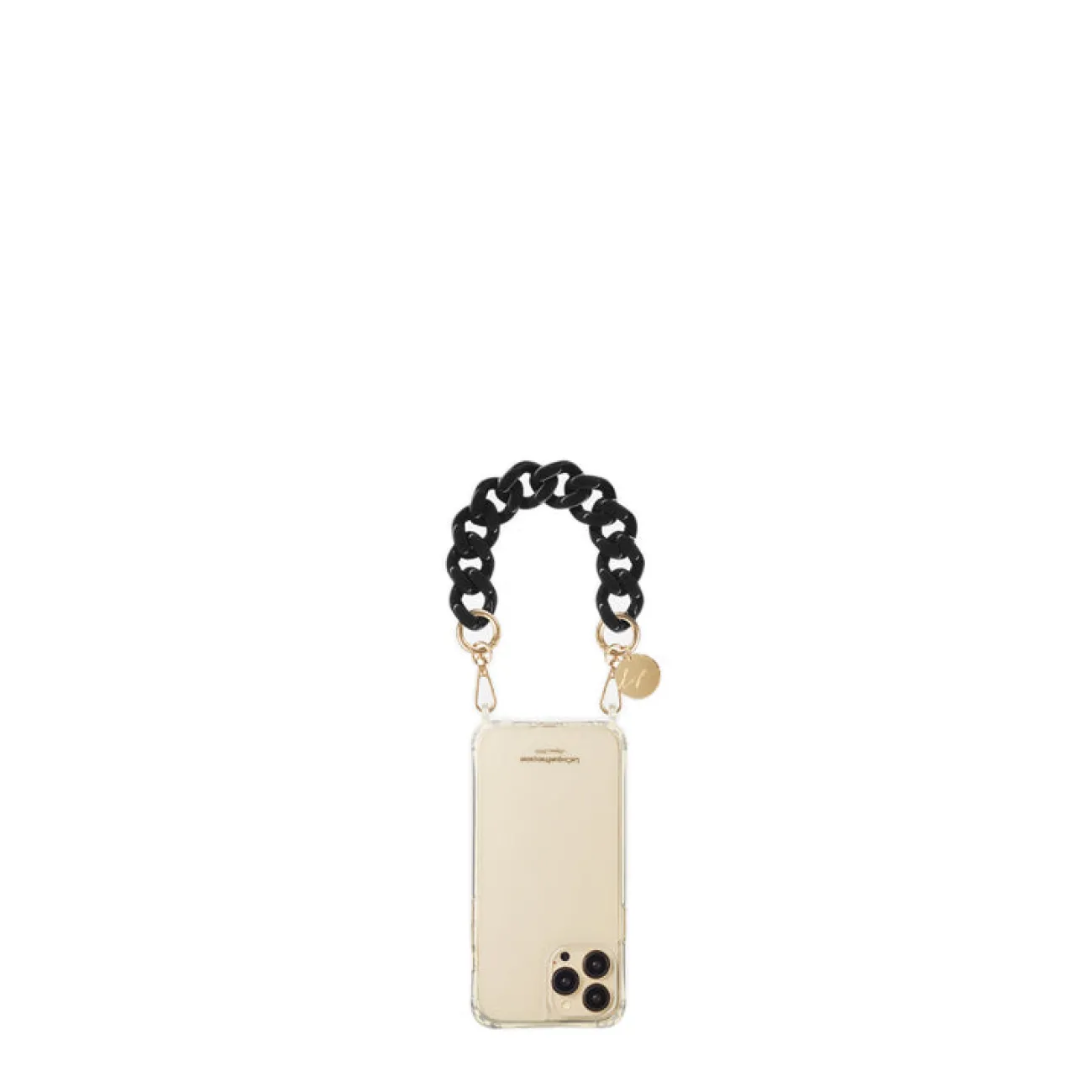 LA COQUE FRANÇAISE Chaînes De Téléphone^Chaîne de téléphone Bijou - Gianna noir