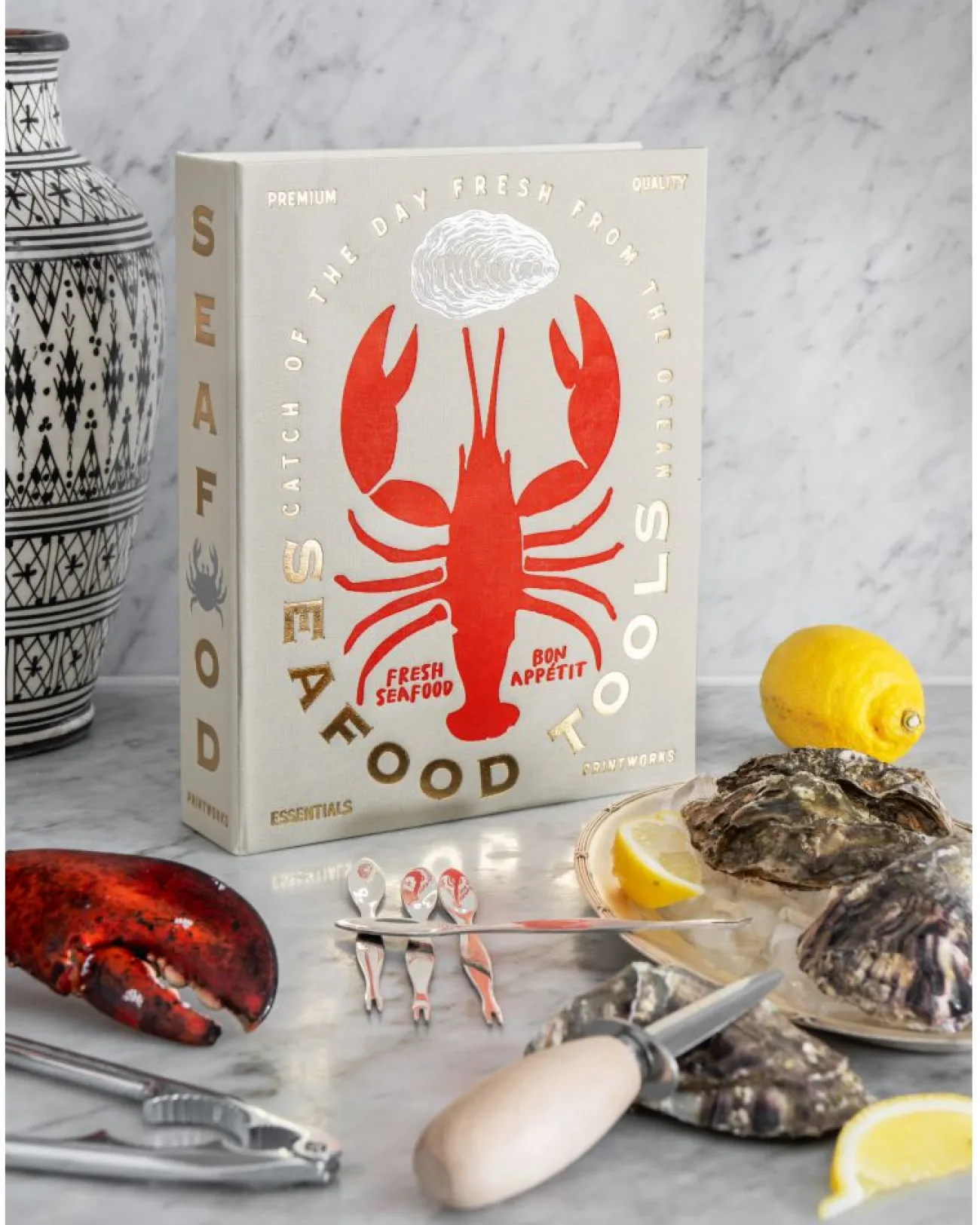 KUBBICK Ustensiles De Cuisine^Coffret Les Essentiels Cuisine - Fruits de mer