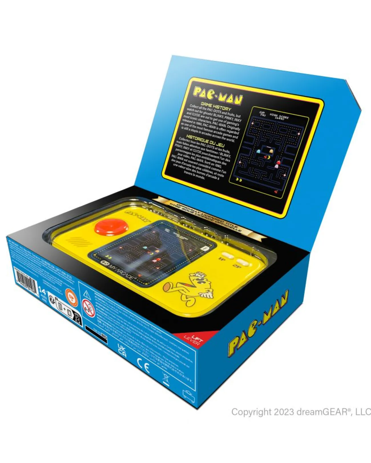 Enfant KUBBICK Jouets Et Coloriages | Jeux & Fun^Console de poche Pro - Pac Man