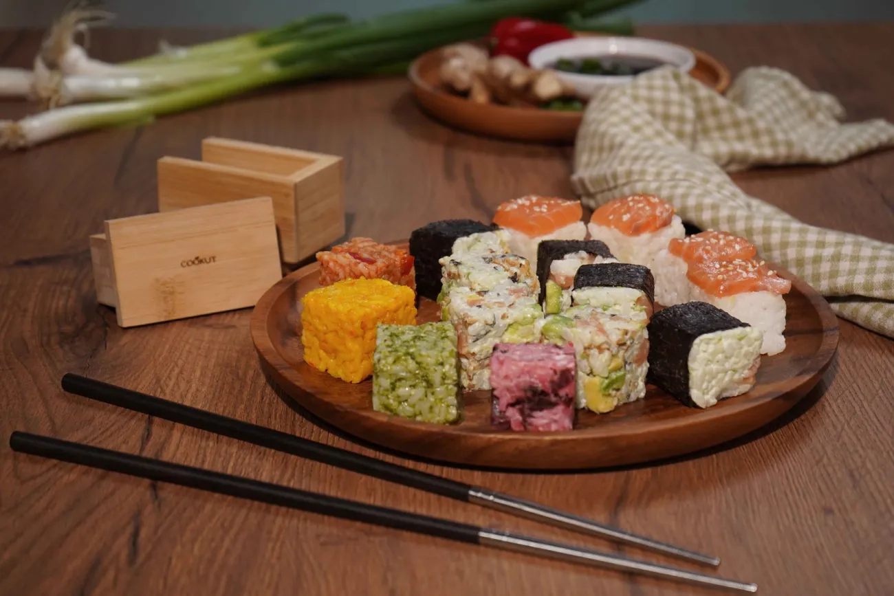 COOKUT Plats Sushis & Baguettes | Ustensiles De Cuisine^- Cube à sushis