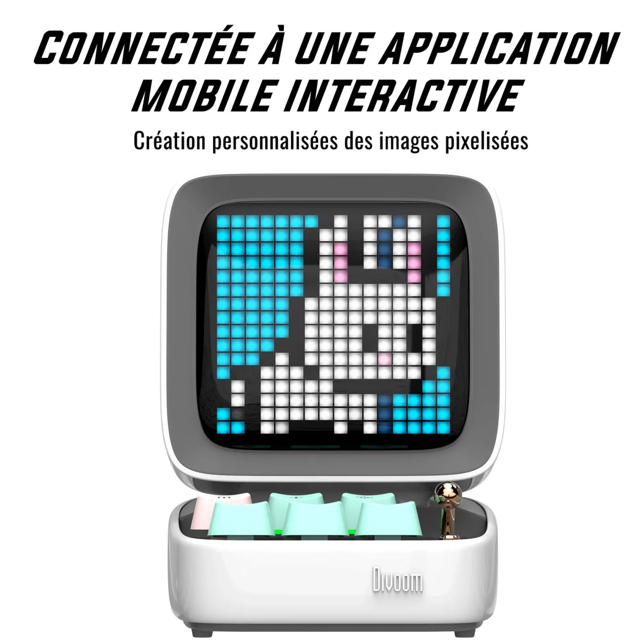 RESET CLUB Accessoires High Tech | Enceintes^Enceinte - Ditoo pro blanc