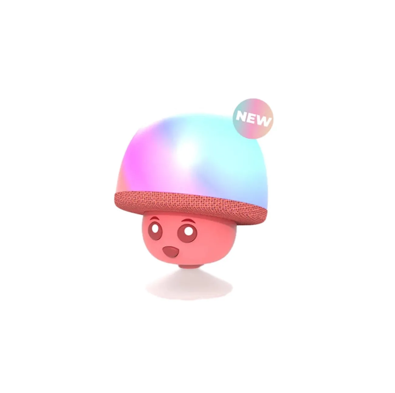 MOB Enceintes^Enceinte Bluetooth lumineuse Mega mush - rouge
