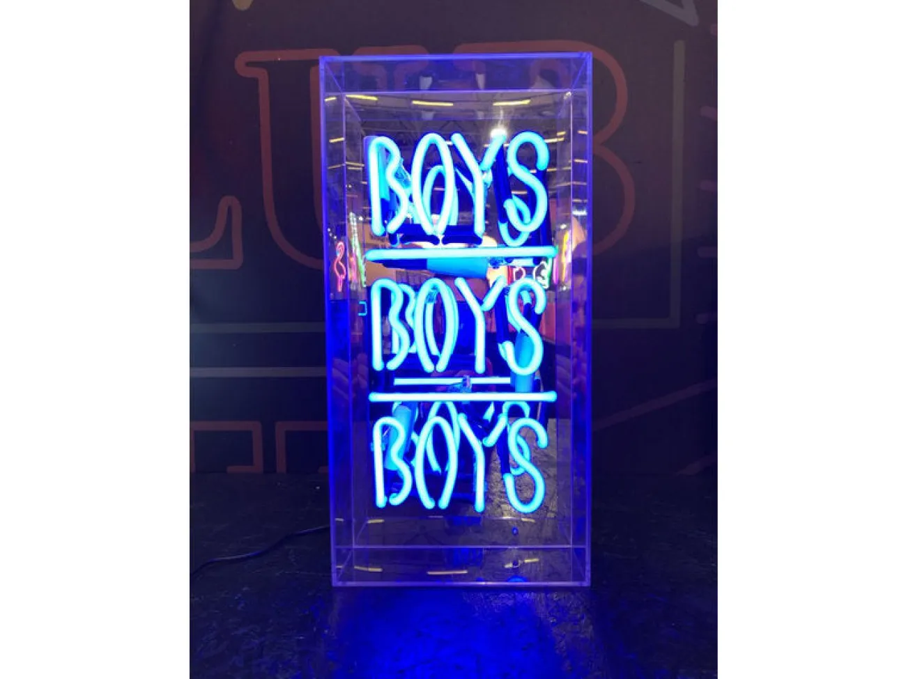 LOCOMOCEAN Néons^ENSEIGNE NEON - BOYS BOYS BOYS