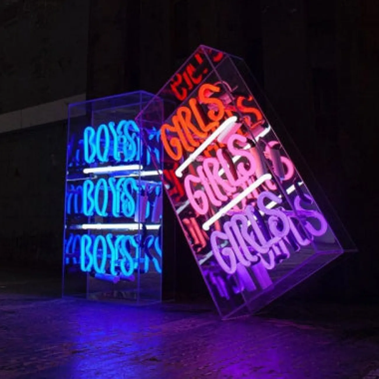 LOCOMOCEAN Néons^ENSEIGNE NEON - BOYS BOYS BOYS