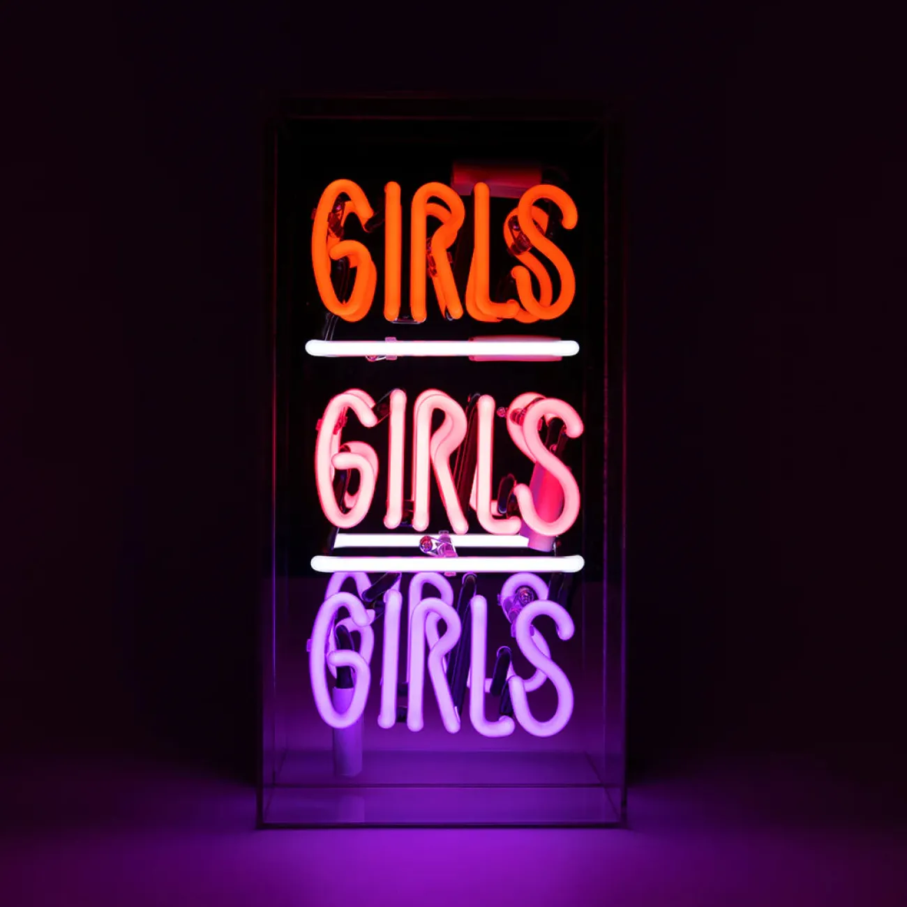 LOCOMOCEAN Néons^Enseigne néon - Girls Girls Girls