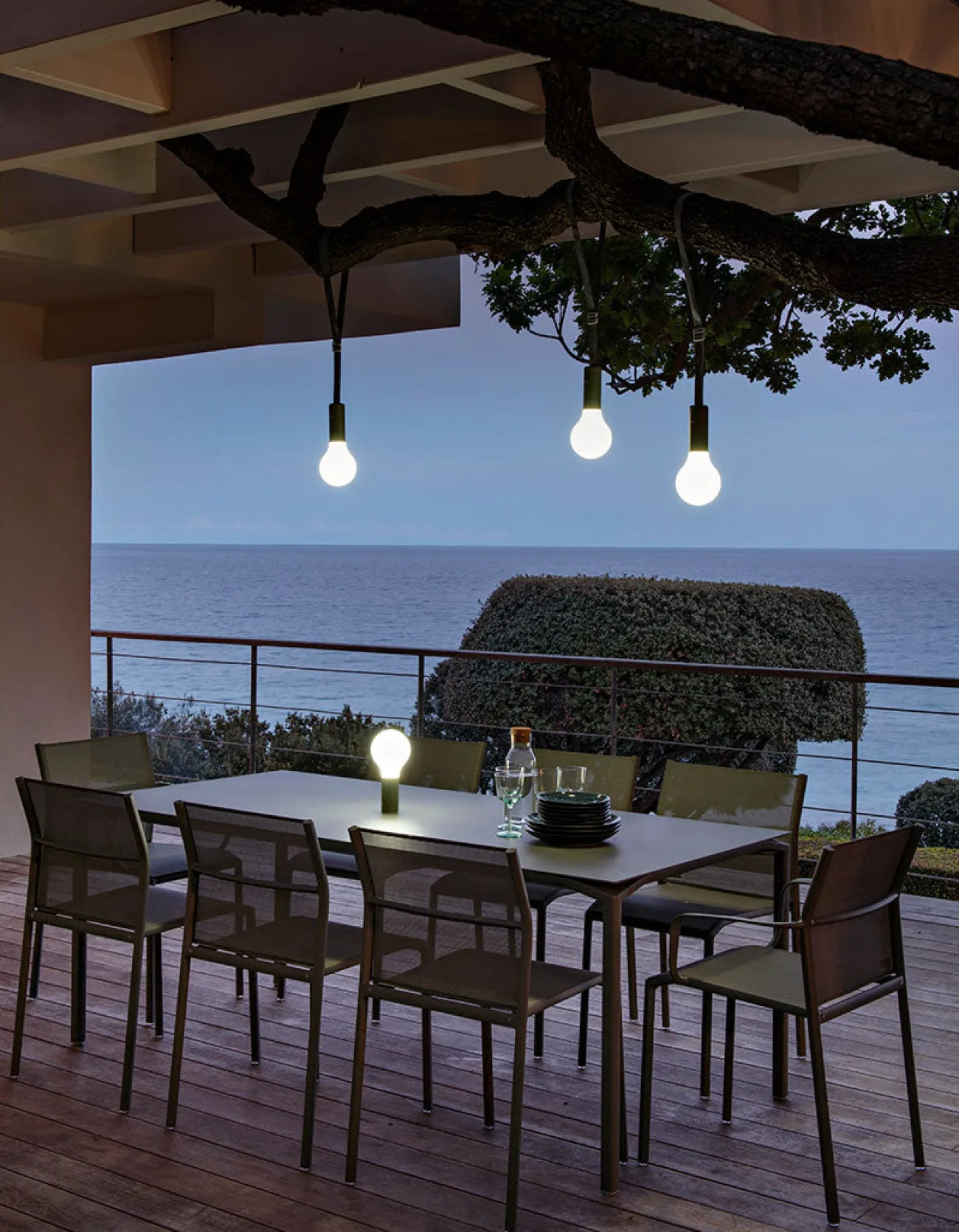 FERMOB Lampes Nomades (Rechargeables)^Lampe Aplô - Muscade