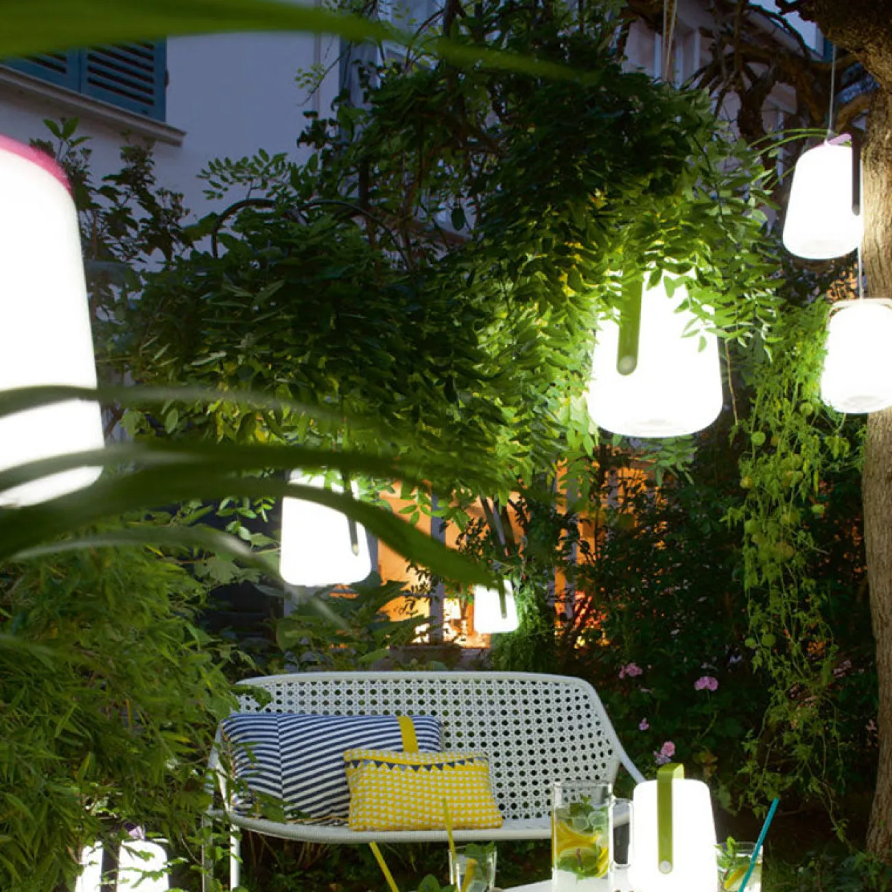 FERMOB Lampes Nomades (Rechargeables)^Lampe rechargeable Balad H38 - Muscade