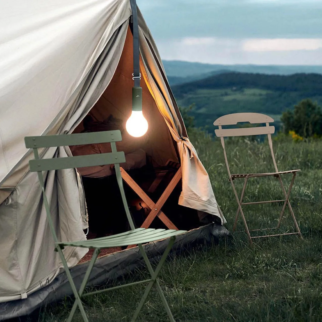 FERMOB Lampes Nomades (Rechargeables)^Sangle de Suspension Lampe Aplô - Coloris Multiples