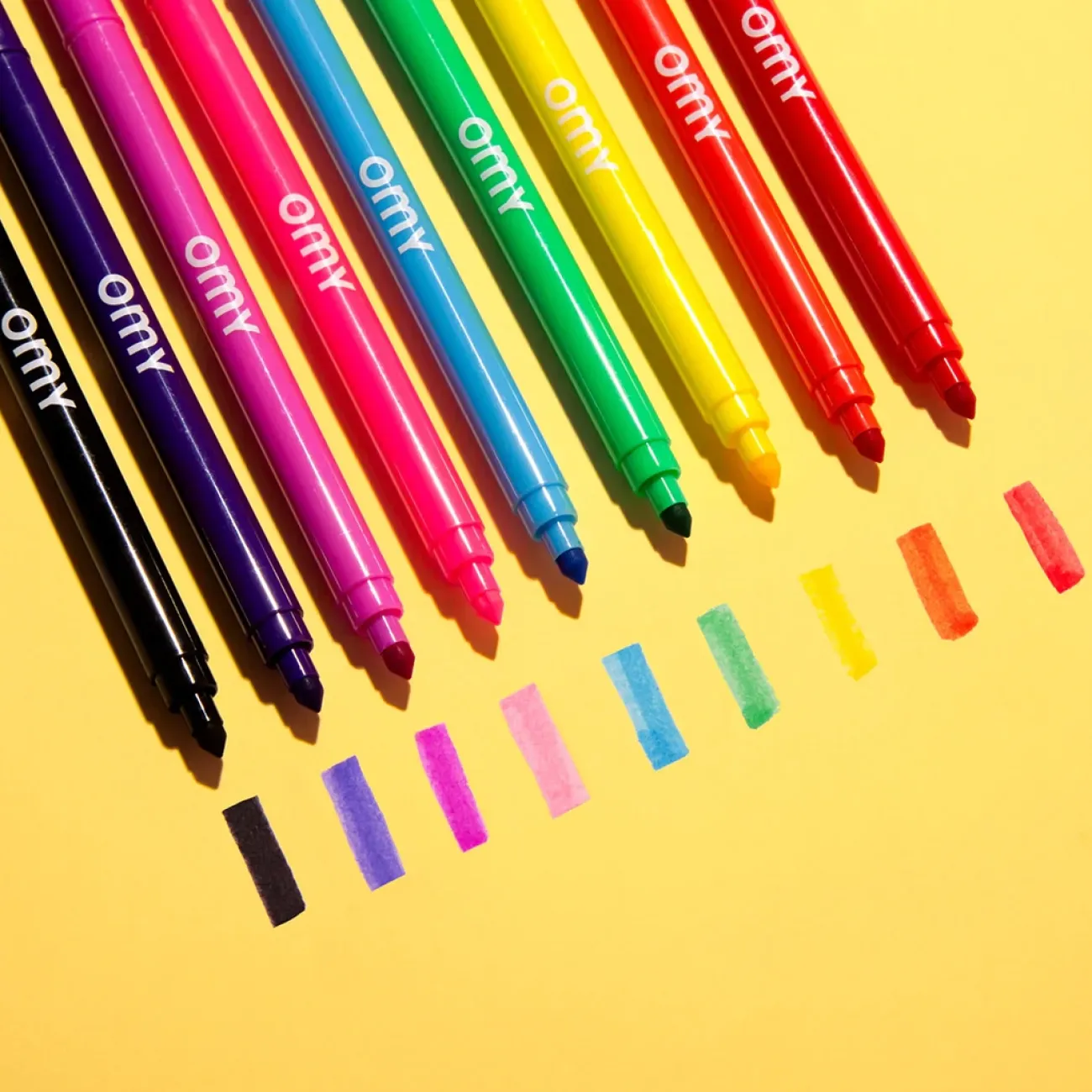 Enfant OMY Papeterie | Jouets Et Coloriages^Feutres Parfumés  - 9 Couleurs Acidulées aux Douces Senteurs de Fruits