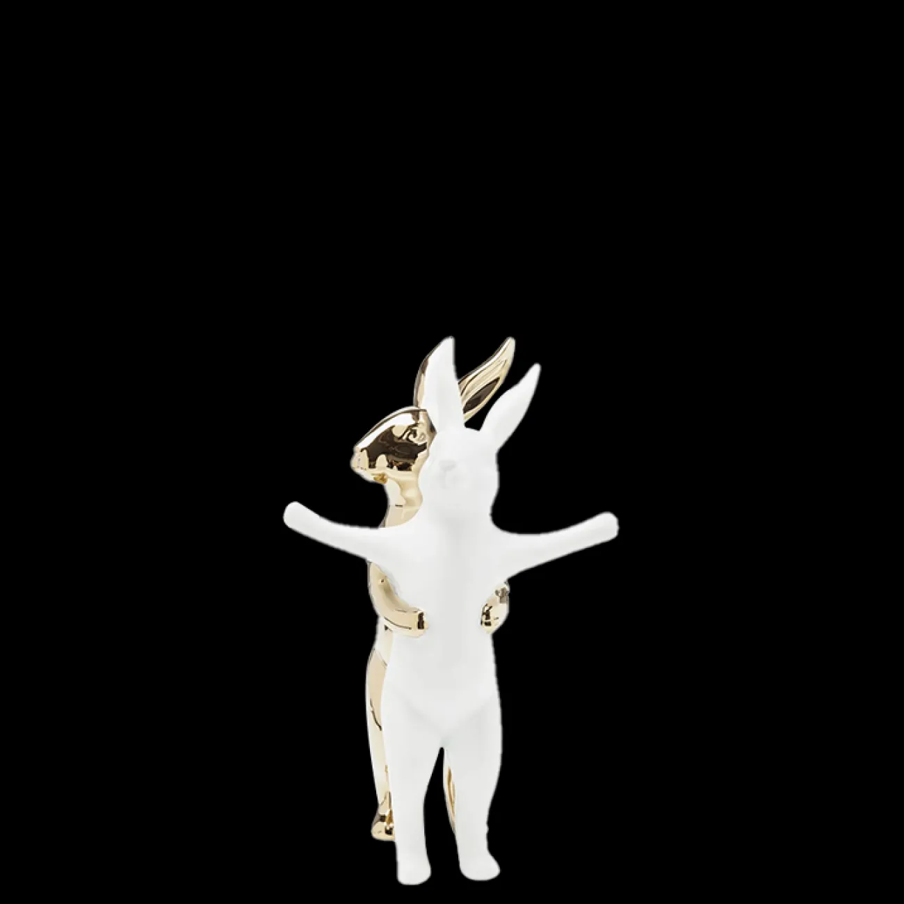 KARE DESIGN Petits Objets Décoratifs^Figurine Déco - Hugging Rabbits