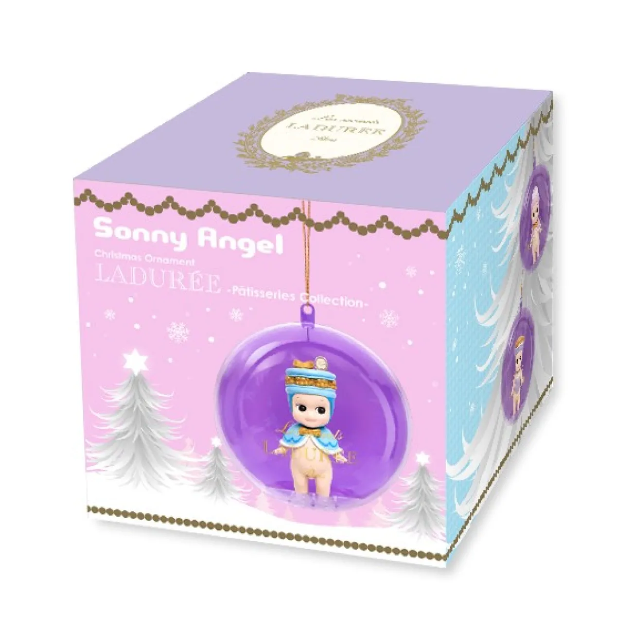Enfant BABY WATCH Peluches, Figurines Et Tirelires^Figurine Sonny Angel - Boule de Noël Ladurée
