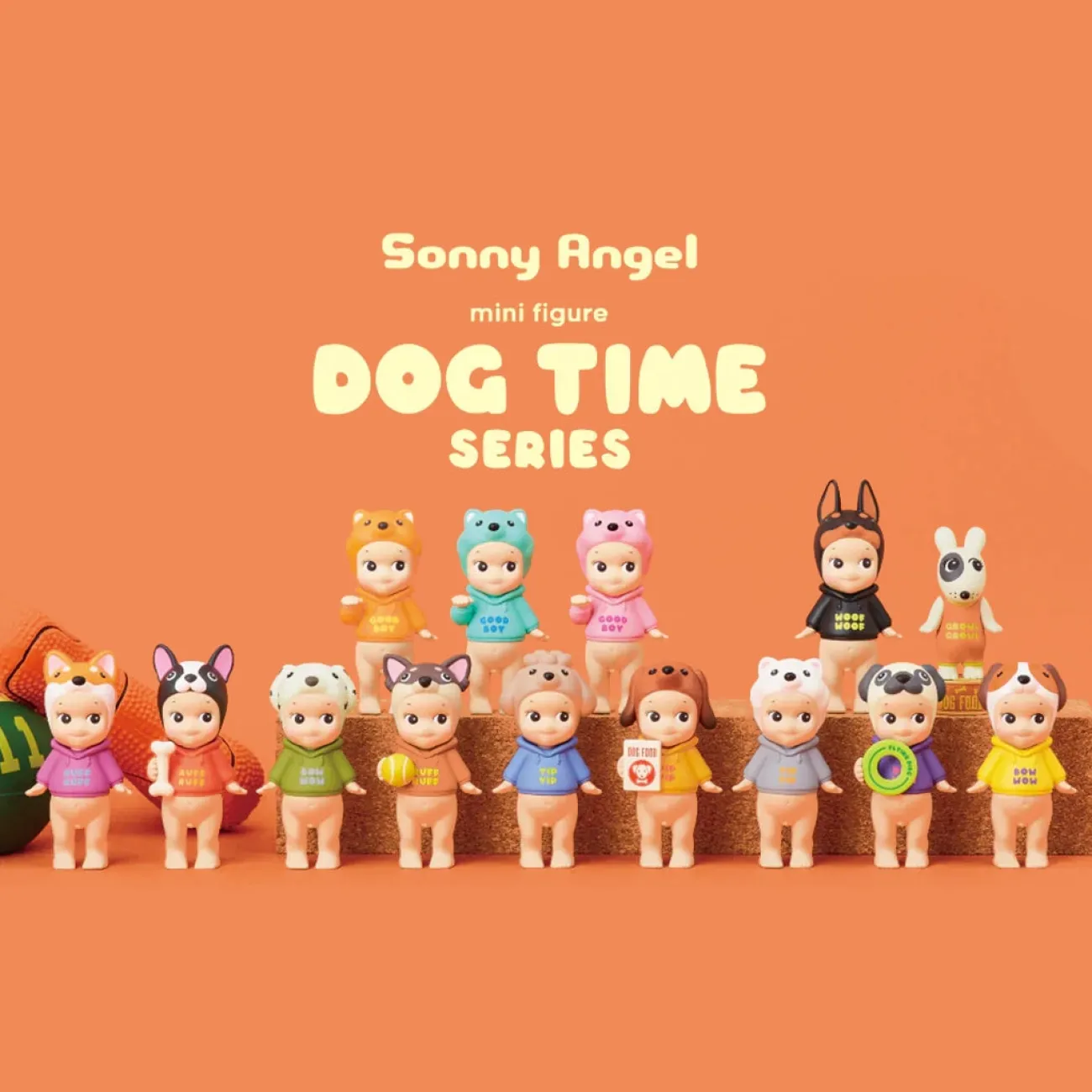 Enfant BABY WATCH Peluches, Figurines Et Tirelires^Figurine Sonny Angel - série Dog Time
