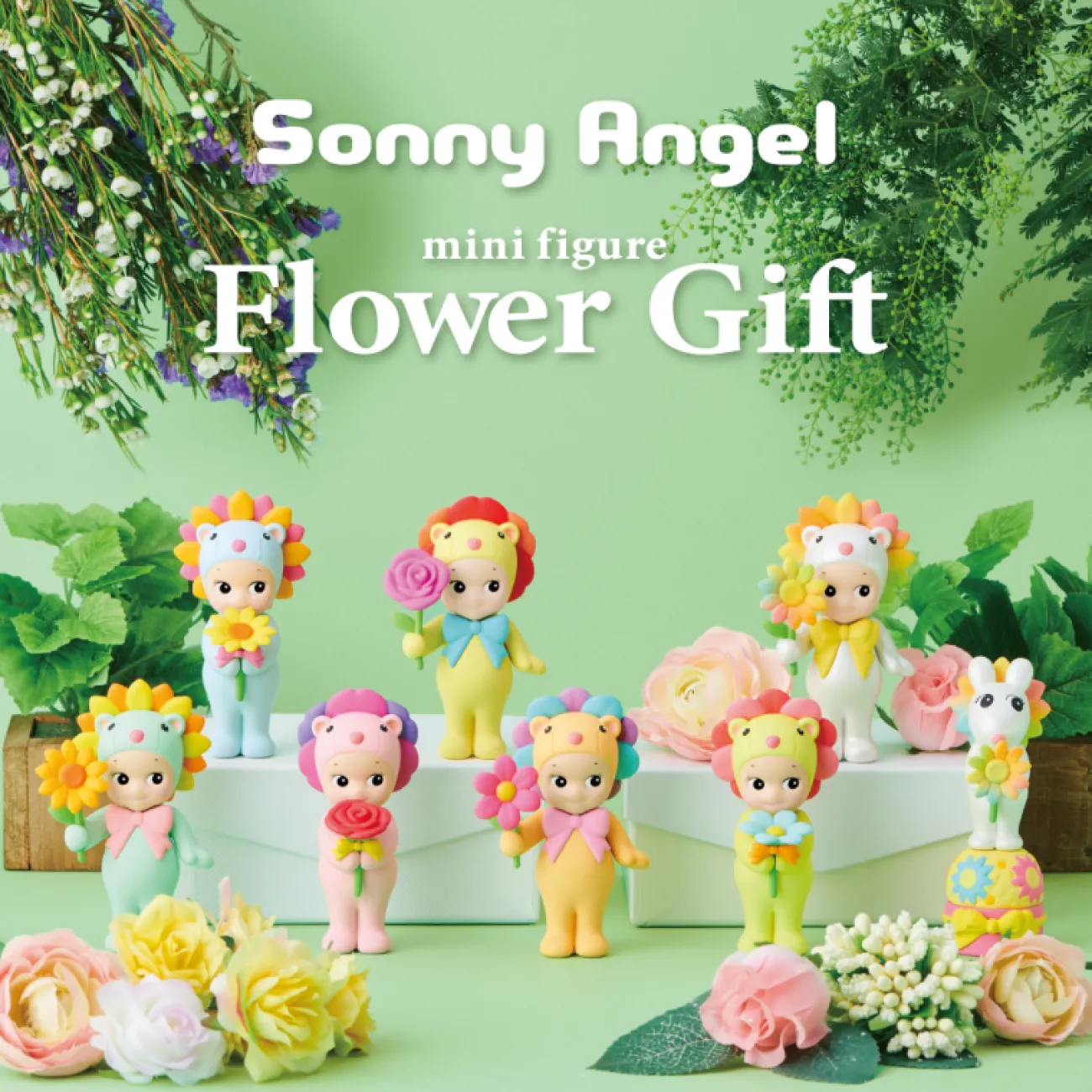 Enfant BABY WATCH Peluches, Figurines Et Tirelires^Figurine Sonny Angel - série Flower gift