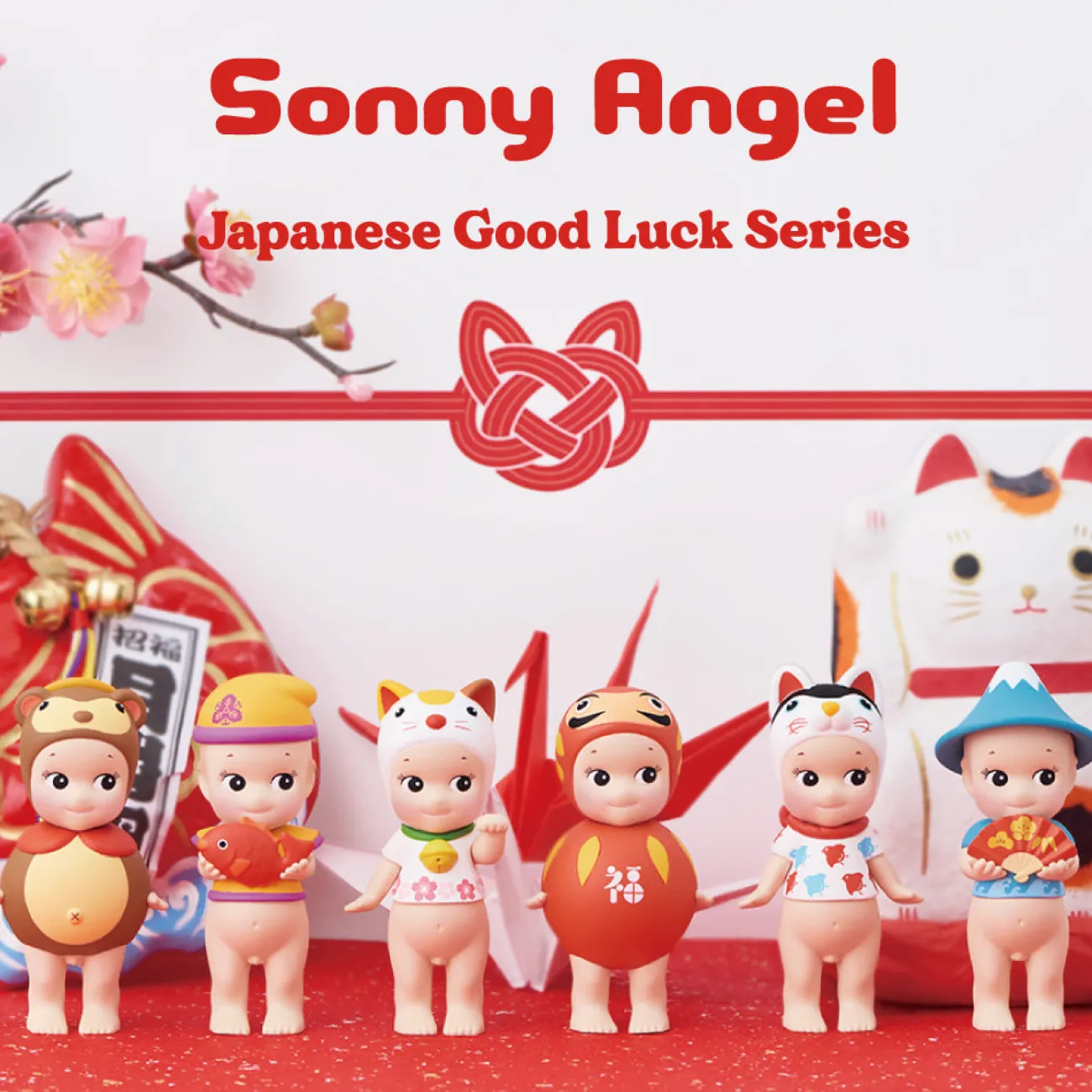Enfant BABY WATCH Peluches, Figurines Et Tirelires^Figurine Sonny Angel - série Japanese Good Luck
