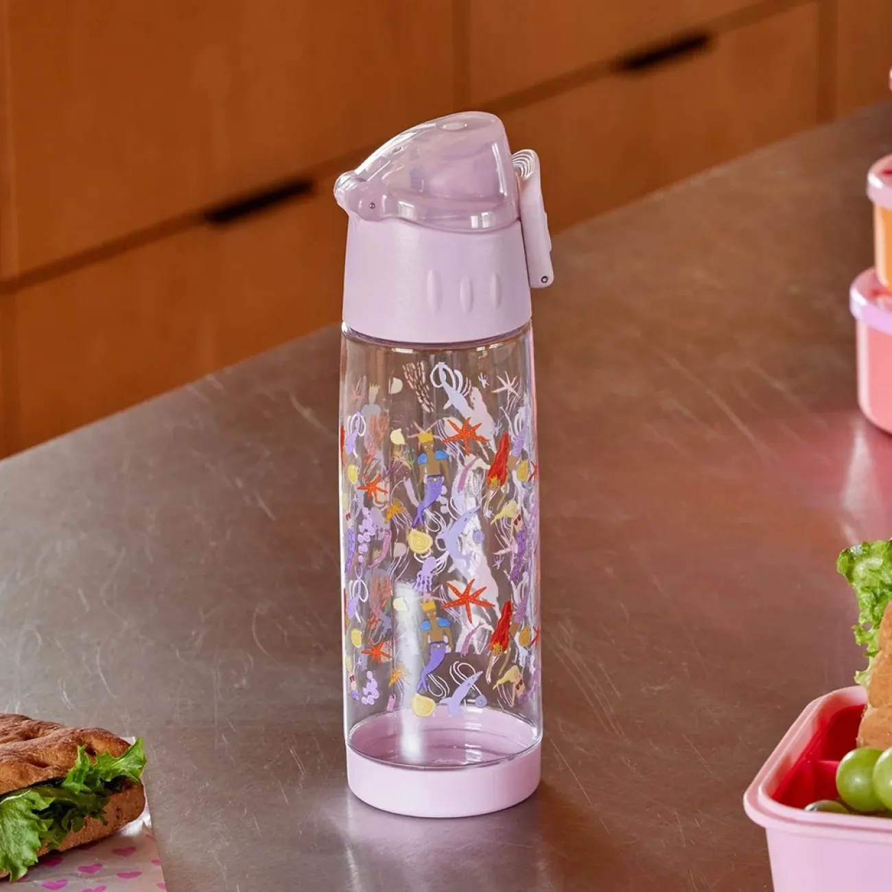 Enfant RICE Vaisselle Enfants | Gourdes & Cuisine Nomade^Gourde enfant 500ml - Pink Happy Forest