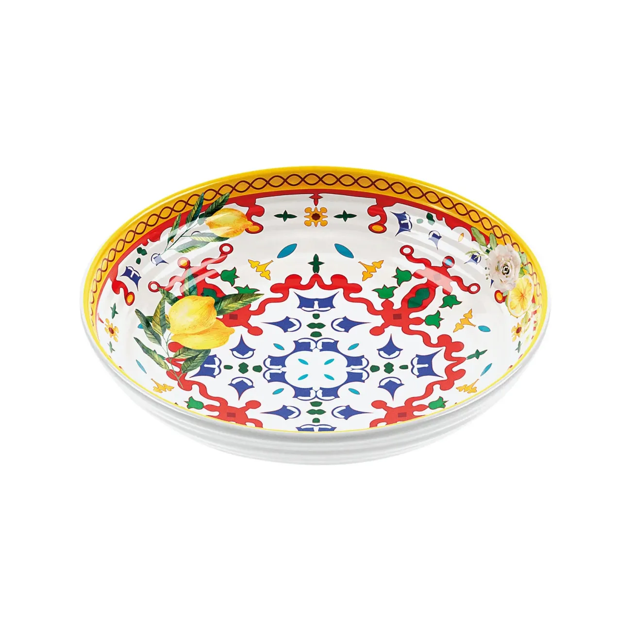 GUZZINI Plats Et Assiettes^Assiette Creuse - Flower & Lemon