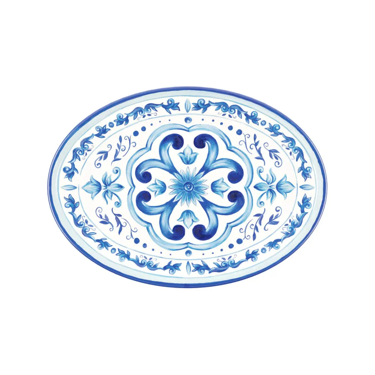 GUZZINI Plats Et Assiettes^Grand Plateau Ovale - Blues