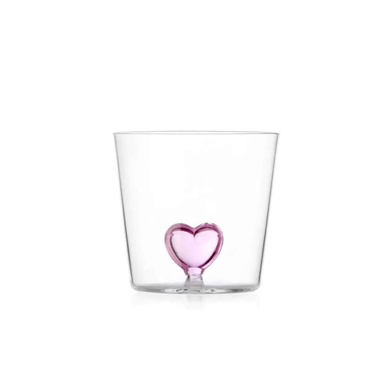 CORRADO CORRADI Verres^Ichendorf Verre - Coeur Rose