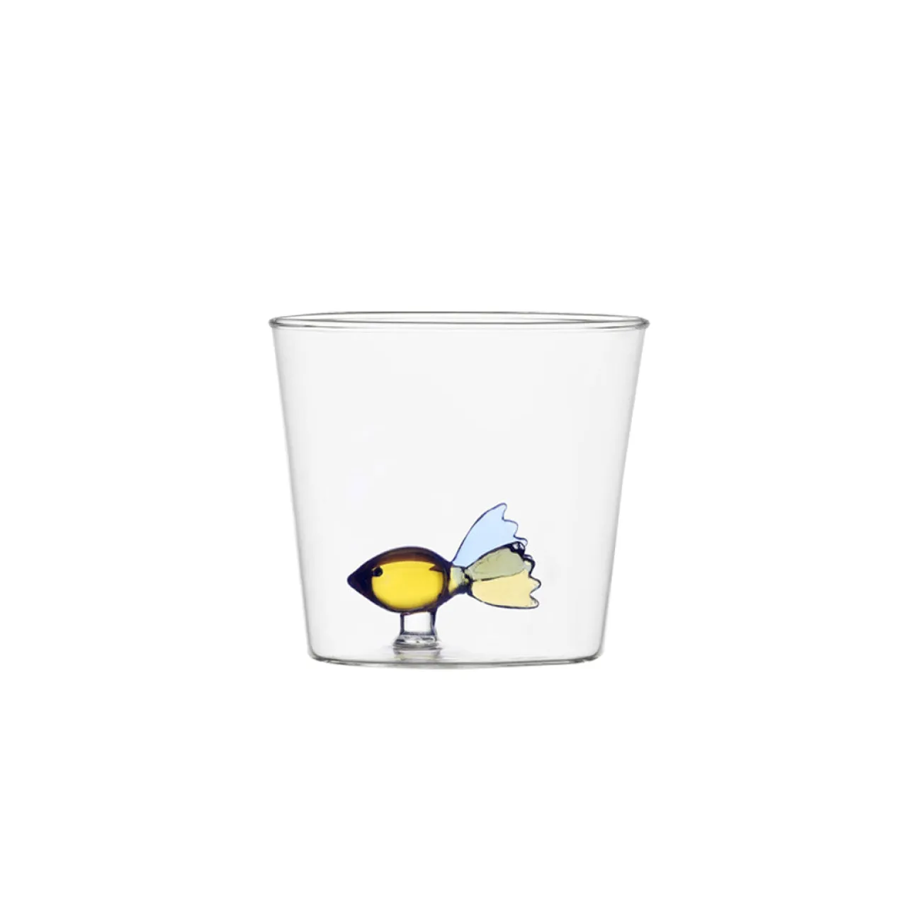 CORRADO CORRADI Verres^Ichendorf Verre - Poisson Jaune
