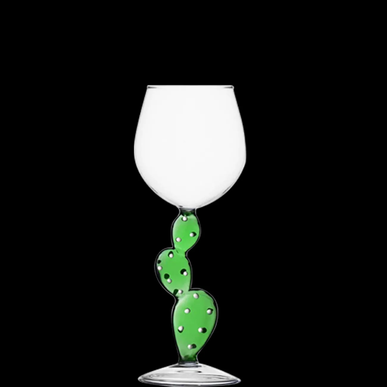CORRADO CORRADI Verres^Ichendorf Verre à vin Cactus vert