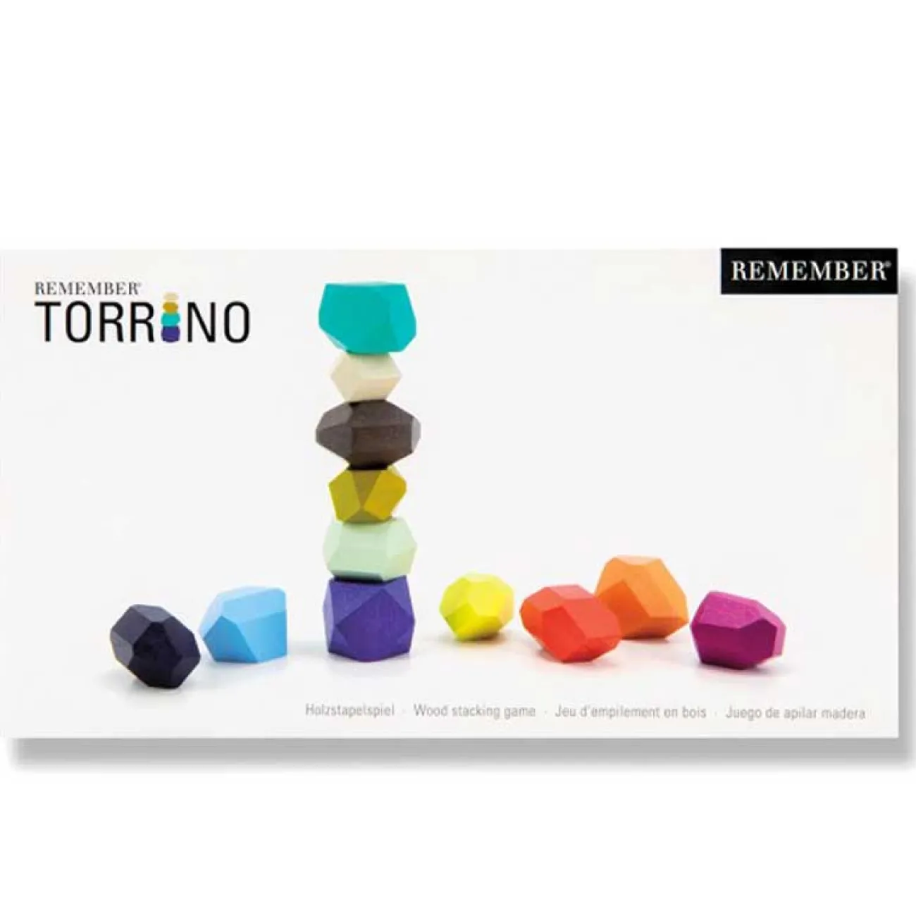 REMEMBER Jeux & Fun^Jeu - Tour de bois Polygone Torrino