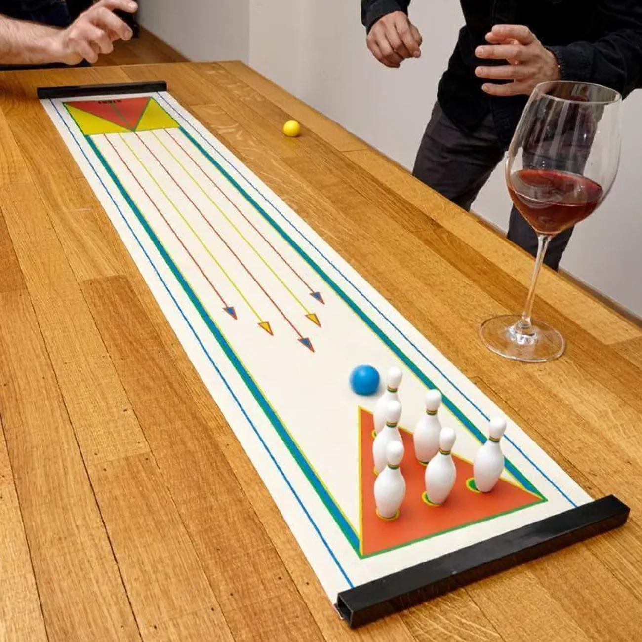 KIKKERLAND Jeux & Fun^Jeu de table Bowling
