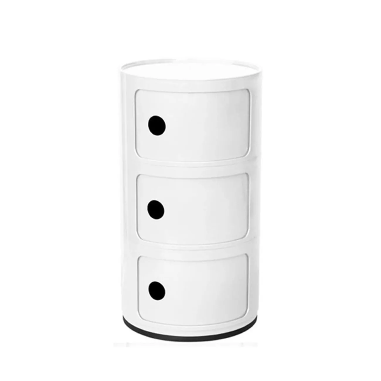 KARTELL Rangements^- Meuble - Componibili (3 tiroirs) - Blanc