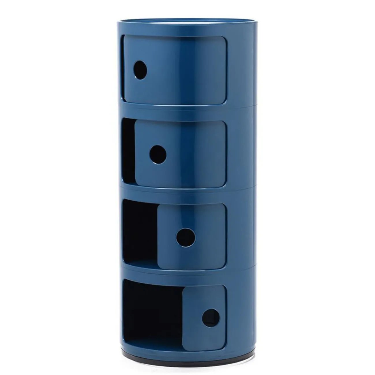 KARTELL Rangements^- Meuble - Componibili (4 tiroirs) - Bleu