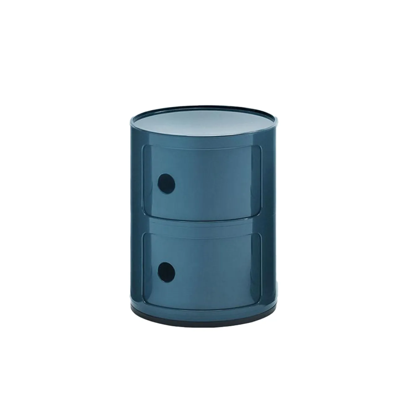 KARTELL Rangements^- Meuble - Componibili (2 tiroirs) - Bleu Canard