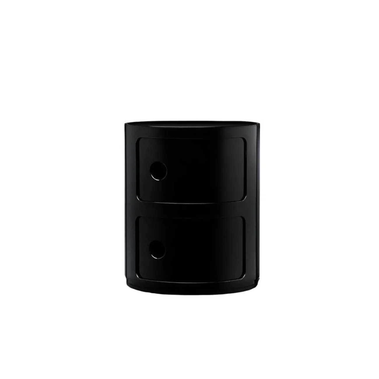 KARTELL Rangements^- Meuble - Componibili (2 tiroirs) - Noir
