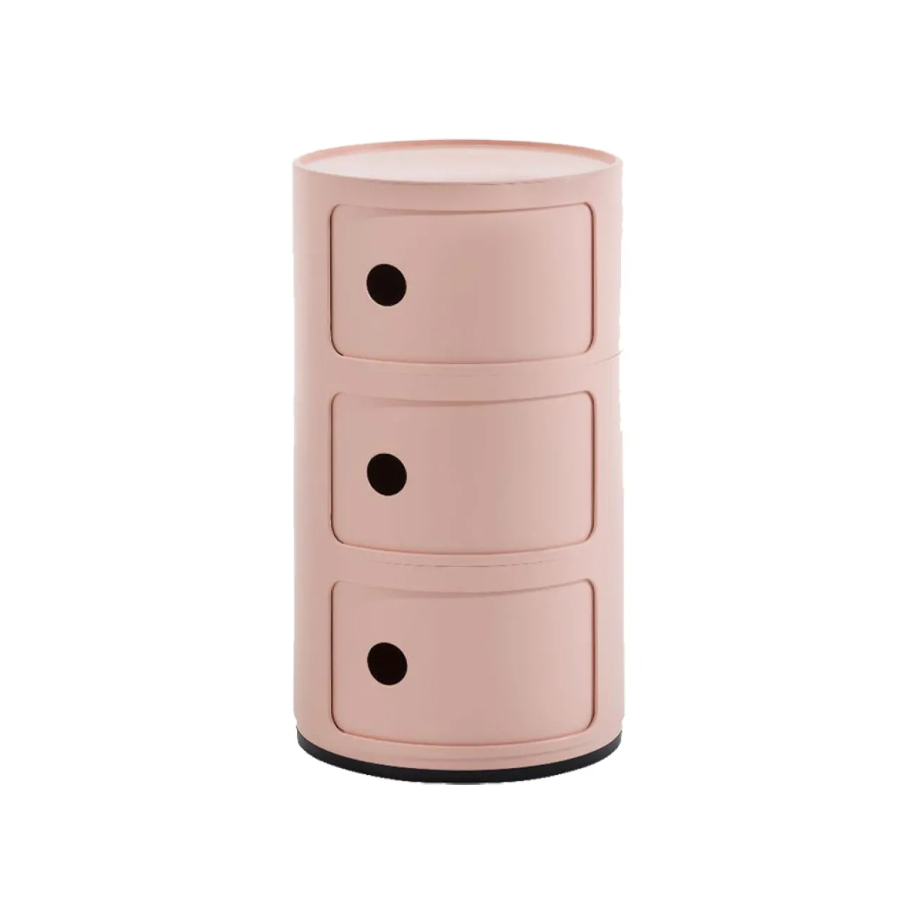 KARTELL Rangements^- Meuble - Componibili BIO (3 tiroirs) - Rose