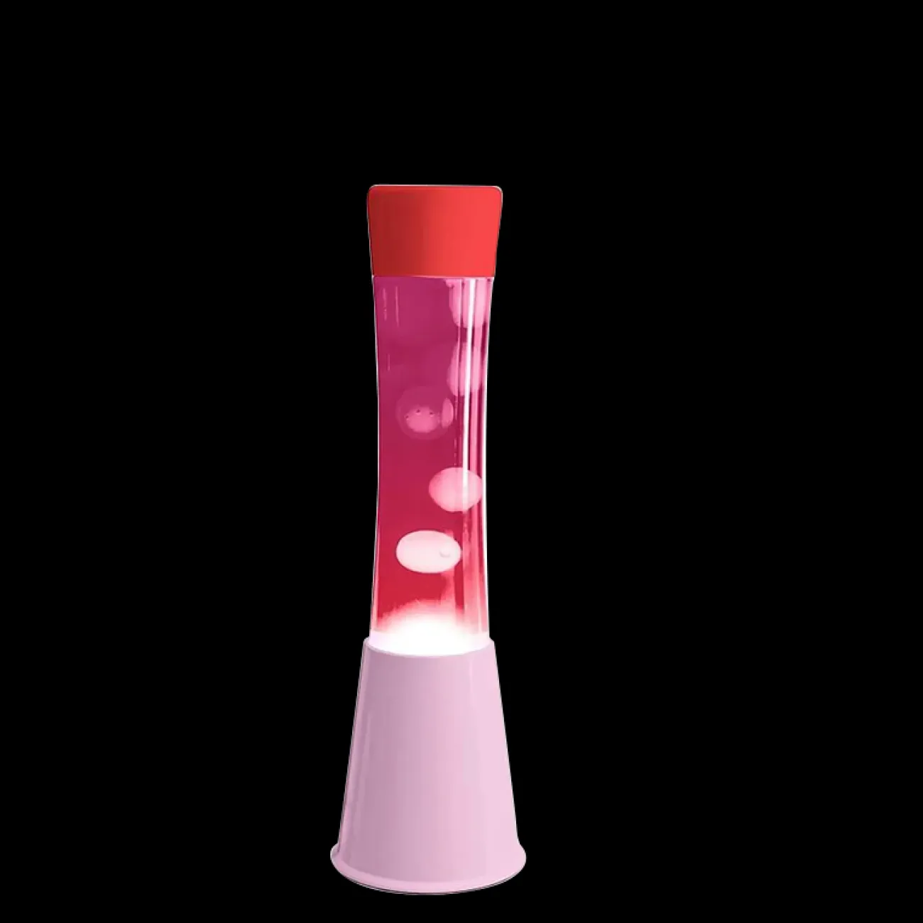 FISURA Lampes À Lave | Lampes À Poser^Lampe à lave H.40cm - rose & lave blanche