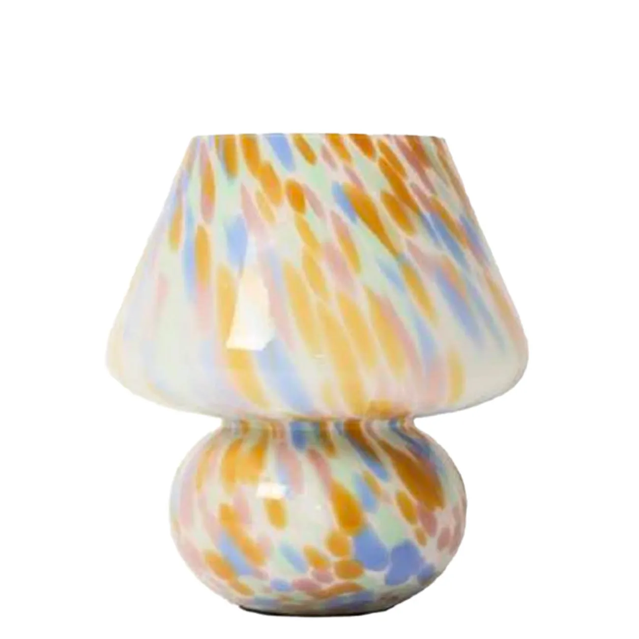 EJA Lampes Champignon | Lampes À Poser^Lampe Joyful h. 24 cm - Bleu et Rose