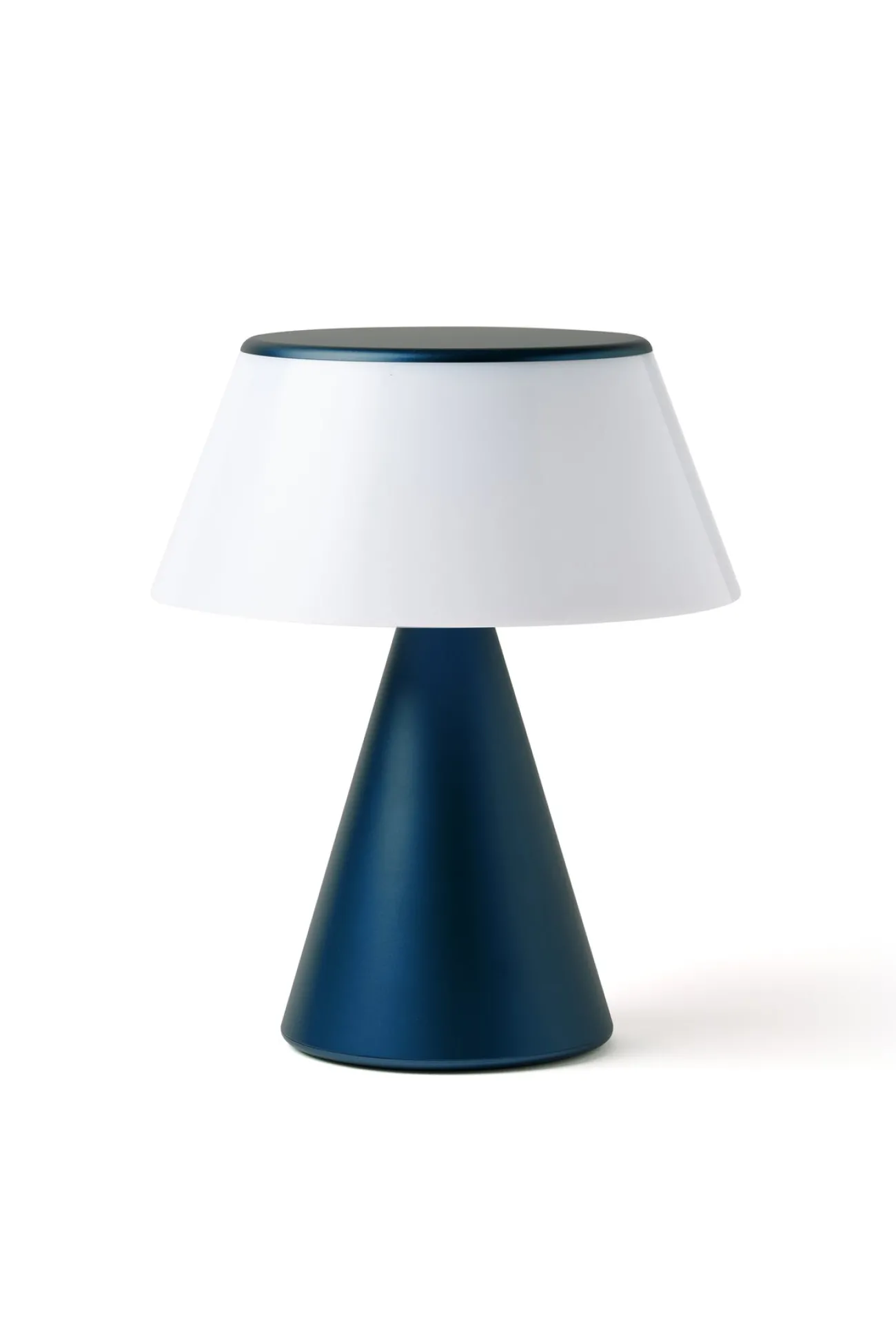 LEXON Lampes Nomades (Rechargeables)^Lampe LED portable Luma XL 24.8 cm - Bleu foncé