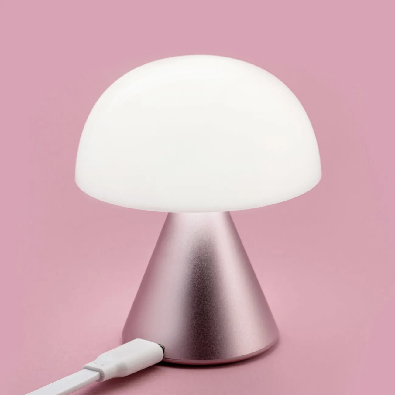 LEXON Lampes Nomades (Rechargeables)^Lampe LED portable Mina M 11 cm - rose
