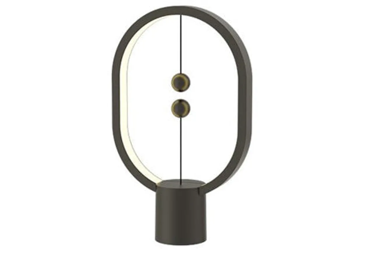 KUBBICK Lampes Nomades (Rechargeables)^Lampe magnétique Heng Balance - Gris foncé