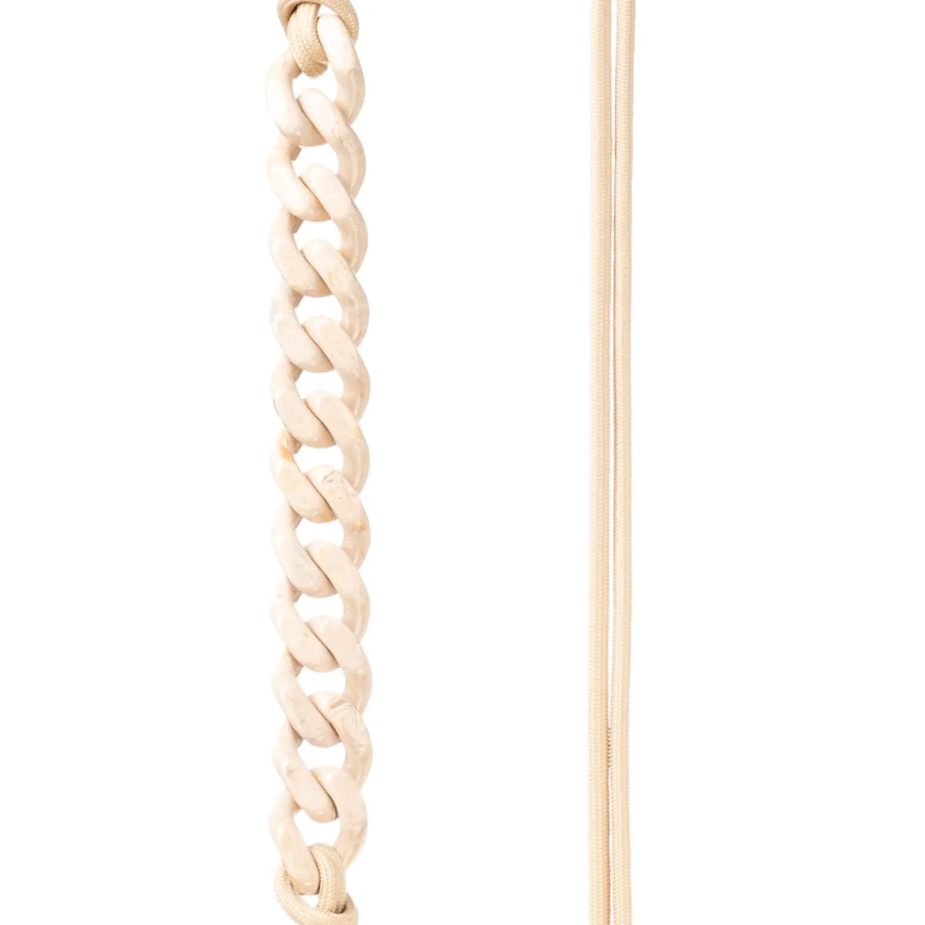 LA COQUE FRANÇAISE Chaînes De Téléphone^Lanière cordon - Lilia beige