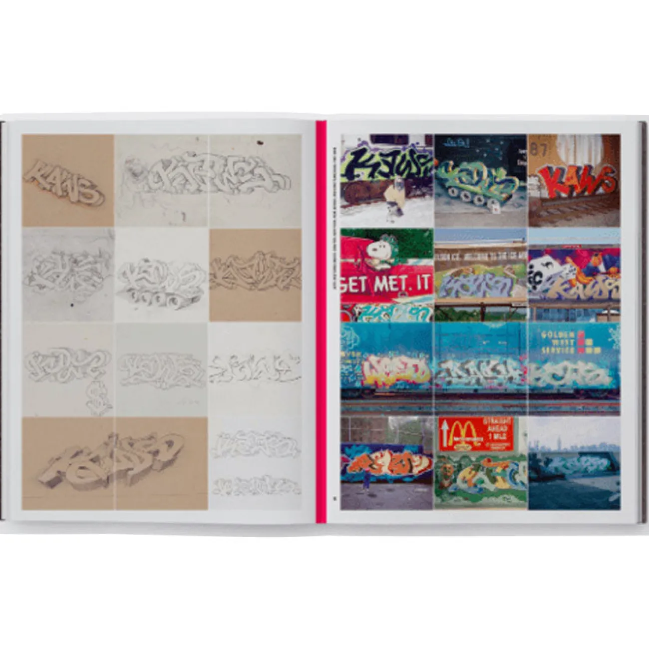 NEW MAGS Livres Décoratifs^Livre Déco  - Kaws : Black on Pink