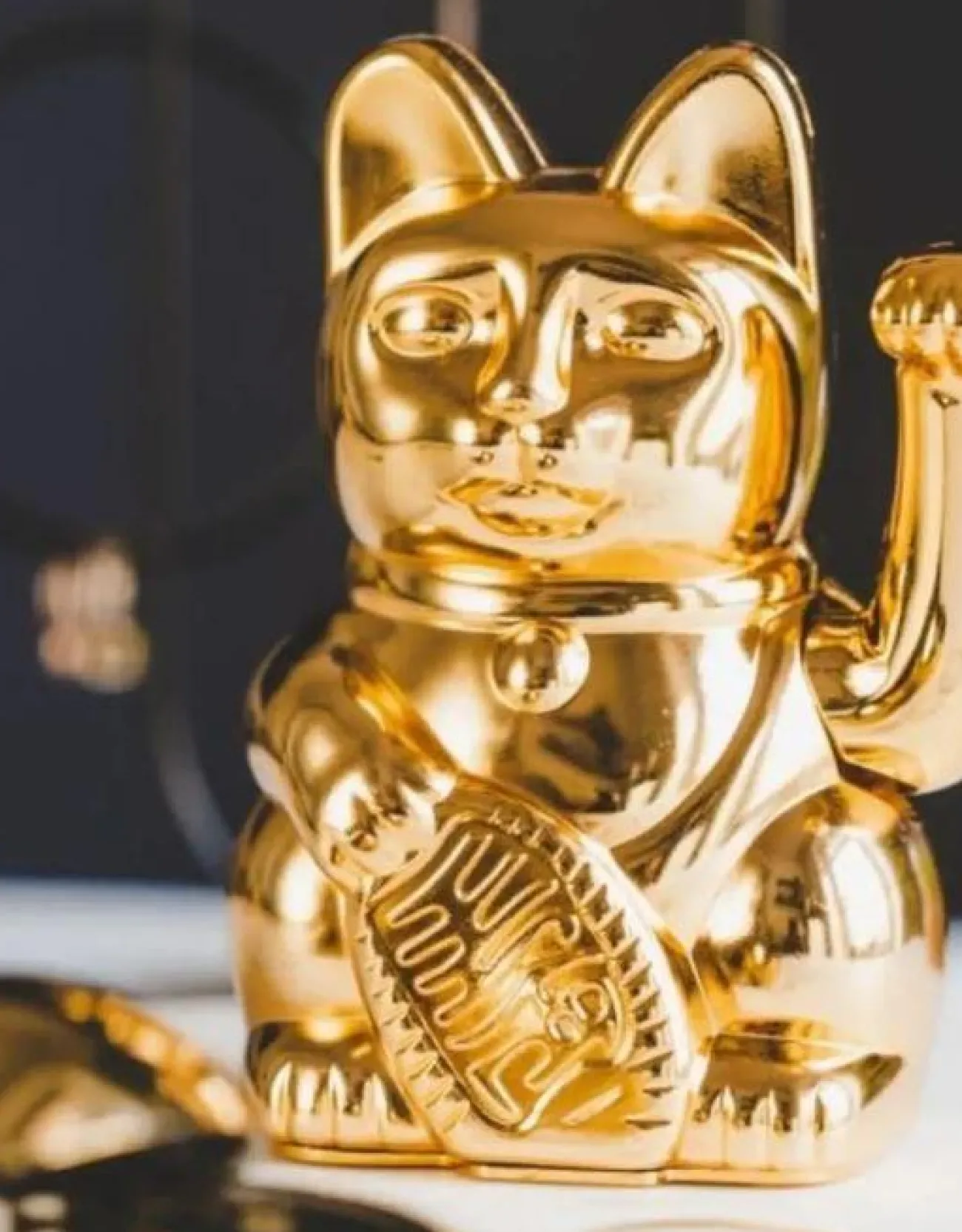 DONKEY PRODUCTS Lucky Cat | Petits Objets Décoratifs^Lucky Cat - gold Édition Limitée Egypte