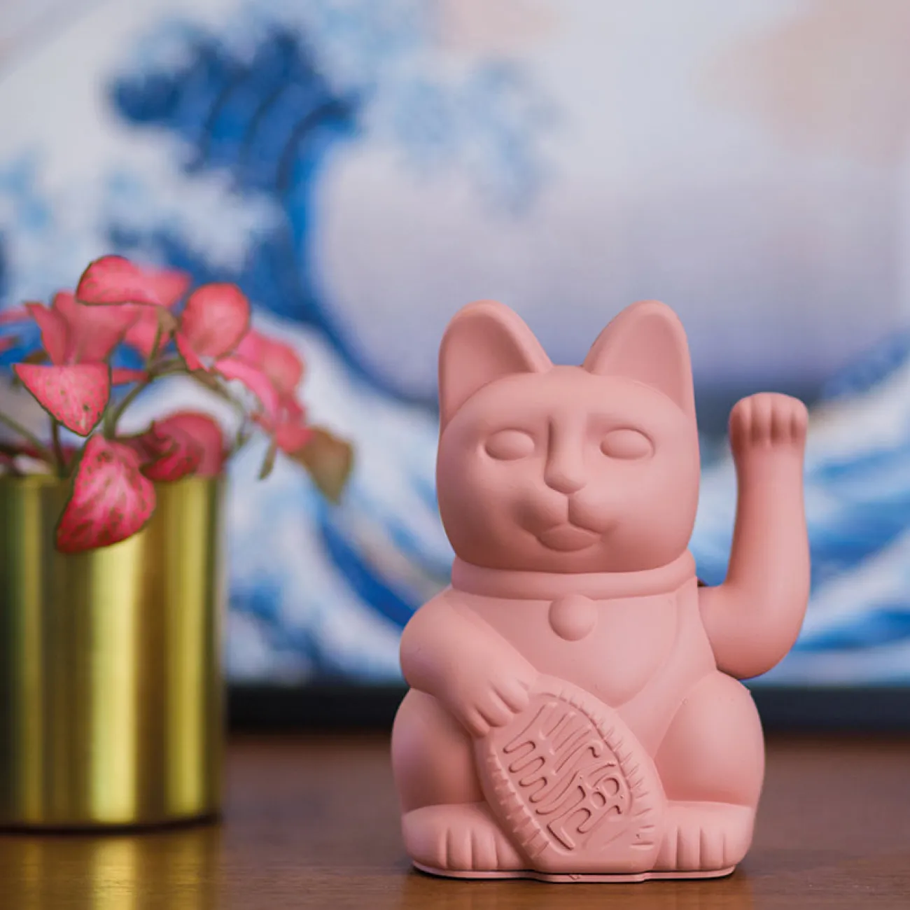 DONKEY PRODUCTS Petits Objets Décoratifs | Lucky Cat^Lucky Cat - rose